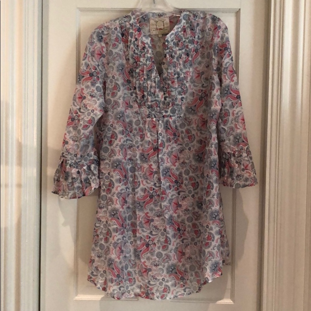 Bell tunic multi color size 4